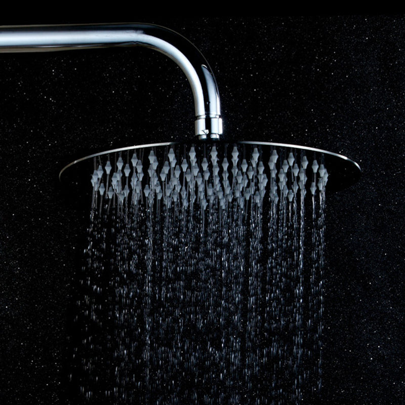 Juno Commercials Ceiling Mount Round & Square Chrome High Pressure Stainless Steel Shower Head