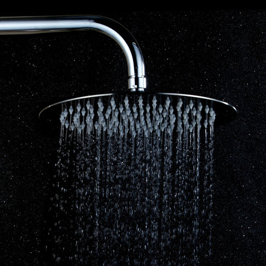 Juno Commercials Ceiling Mount Round & Square Chrome High Pressure Stainless Steel Shower Head