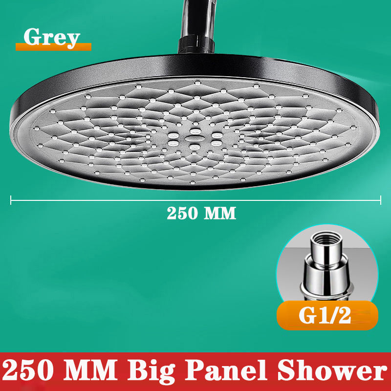 Juno Commercial 25 CM Large Flow High Pressure Ceiling Mount Round Bathroom Shower with Hand Shower