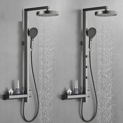 Juno Commercials Solid Brass High-quality Bathroom Shower Set with Washer Function & Waterfall Mixer Faucet