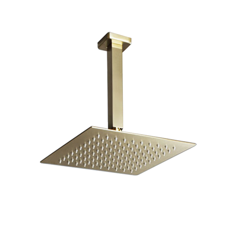 Juno Commercials Ceiling Mount Stainless Steel Finish Rainfall Shower Head