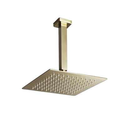 Juno Commercials Ceiling Mount Stainless Steel Finish Rainfall Shower Head