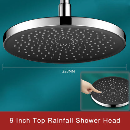 Juno Commercials Ceiling Mount 10 inch Adjustable High Pressure Rainfall Shower Head