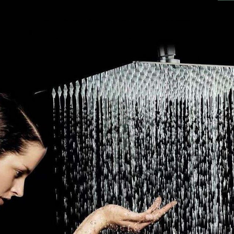 Juno Commercials Wall Mount Round & Square High Pressure Ultra-Thin Rainfall Shower Head