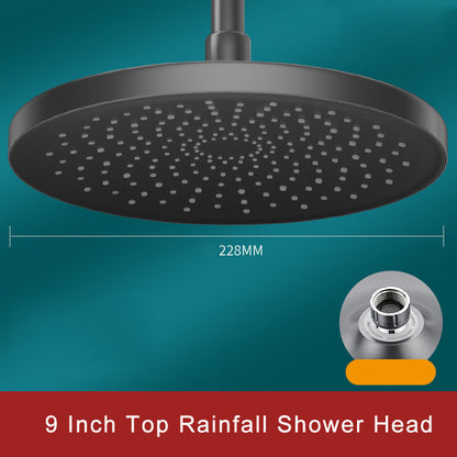 Juno Commercials Ceiling Mount 10 inch Adjustable High Pressure Rainfall Shower Head