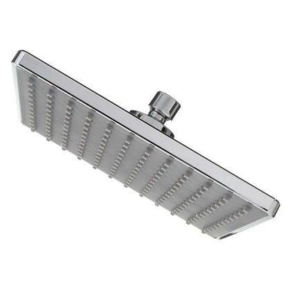 Juno Commercials Ceiling Mount Chrome Finish 8 Inch Rainfall Shower Head