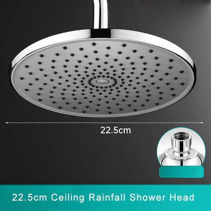 Juno Commercials Ceiling Mount 10 inch Adjustable High Pressure Rainfall Shower Head