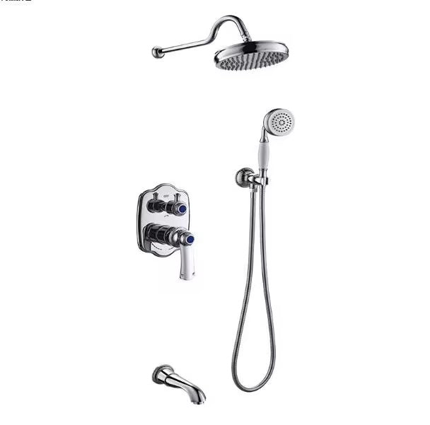 Juno Europeon Style Commercial Wall Mount Shower Set