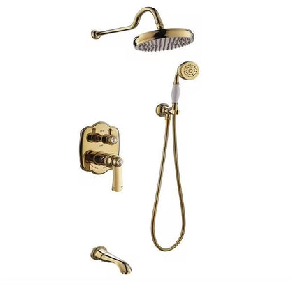 Juno Europeon Style Commercial Wall Mount Shower Set