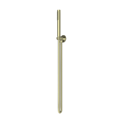 Juno Commercials Ceiling Mount Brushed Gold Finish Single Handle Thermostatic Shower Set