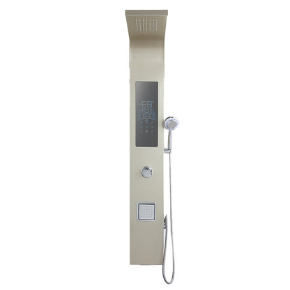 Juno Commercials Wall Mount Stainless Steel Smart Electric Shower Panel