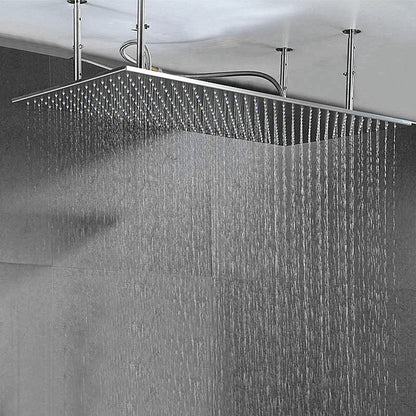 Juno Commercials Ceiling Mount Large Stainless Steel Shower Head